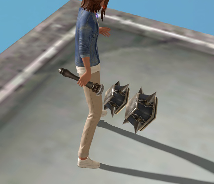 Fanatic NPC Mace - 100100677