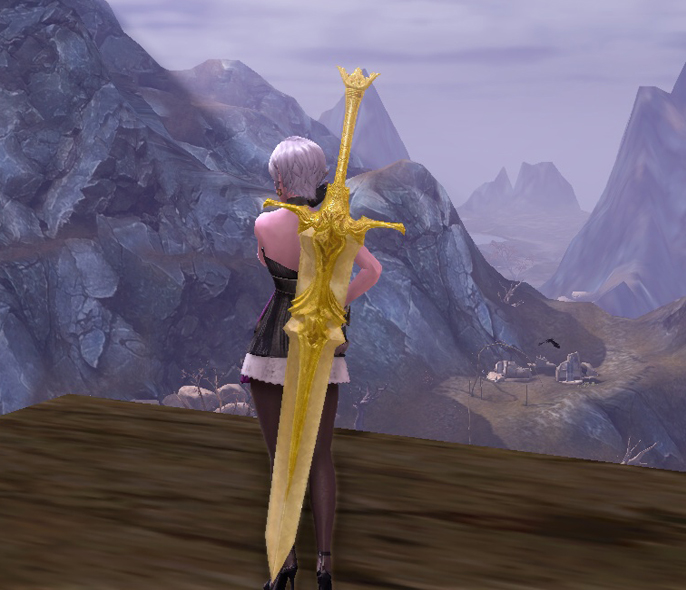 Golden Greatsword - 100901125