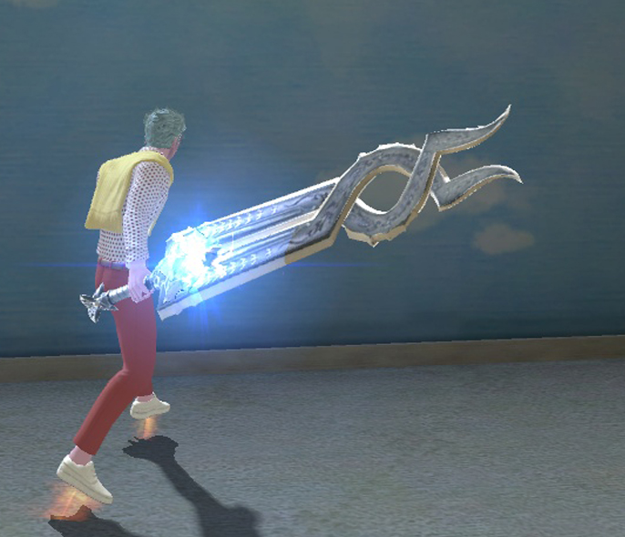 npc Illuminary Obelisk Strengthened Greatsword - 100901297
