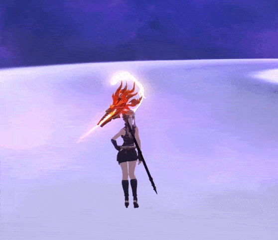 Nether Fire Dragon King's Polearm - 101301368