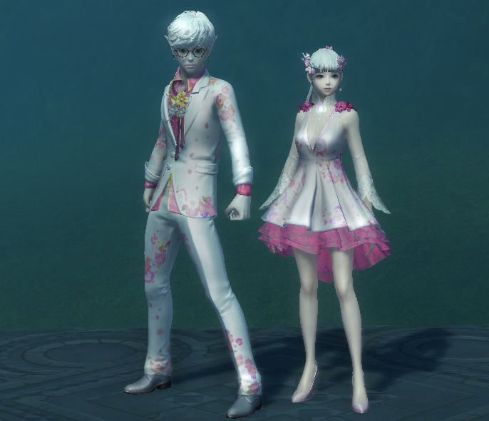 Pink Cherry Blossom Outfit - 110910261
