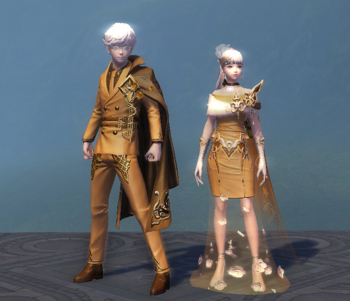 Golden Daeva Outfit - 110910323