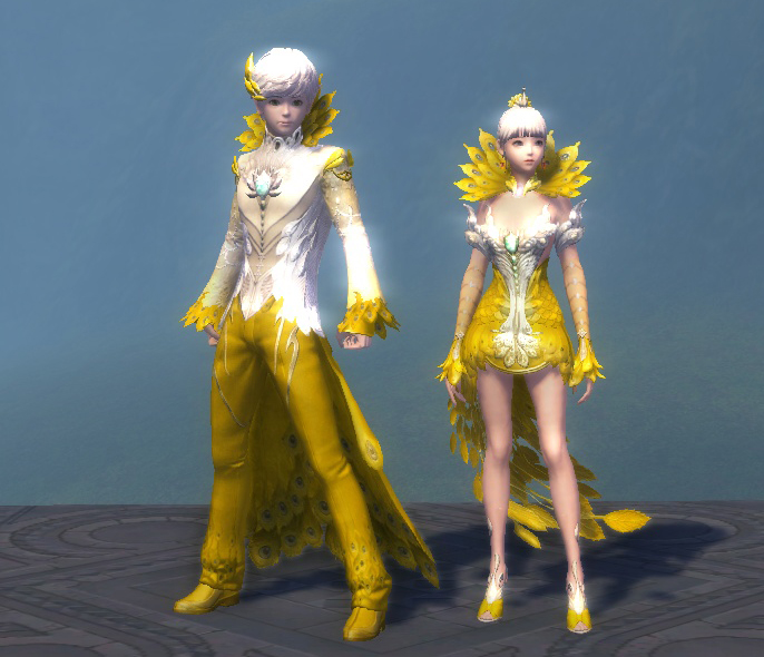 Ornate Peacock Outfit - 110910339