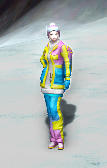 Iridescent Couple's Slope Suit - 110900631