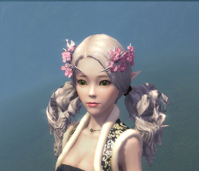 Pink Cherry Blossom Hairpin - 125050197