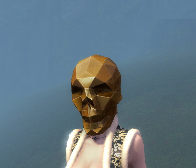 Golden Skull Mask - 125050217