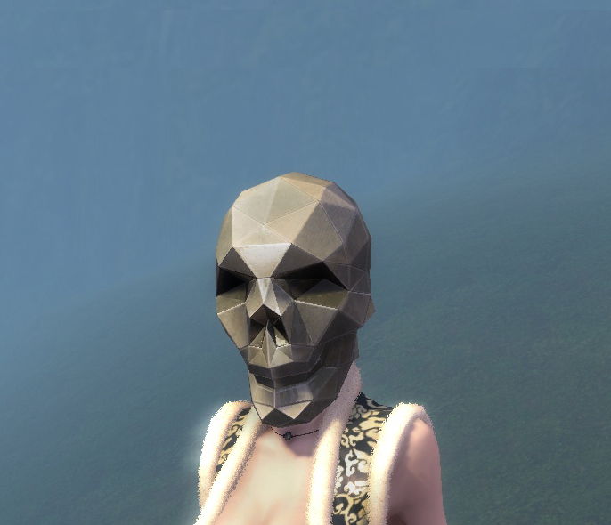 Silver Skull Mask - 125050218