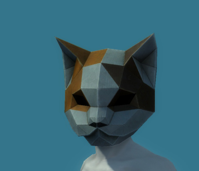 Calico Cat Mask - 125050264