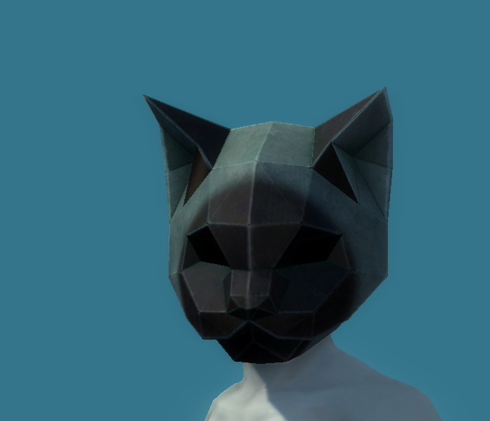Chocolate Point Cat Mask - 125050266