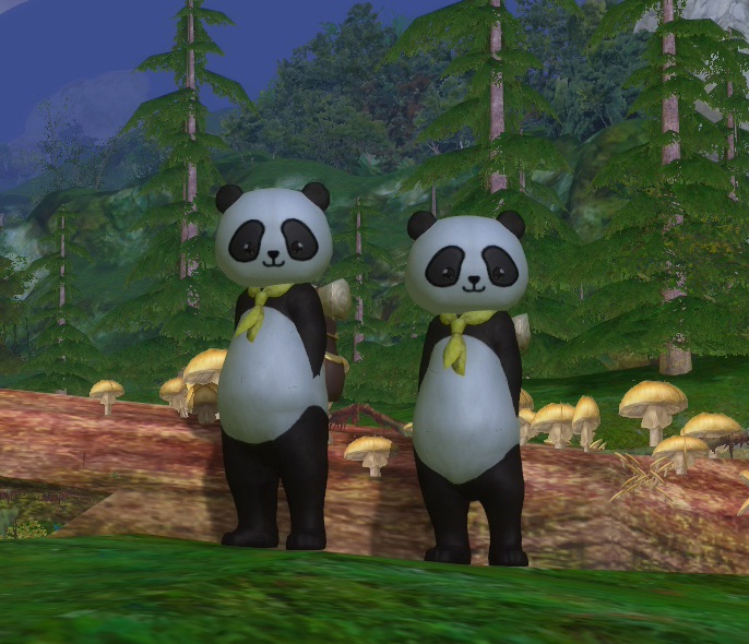 Dignified Mountain Panda Form Candy - 160020244