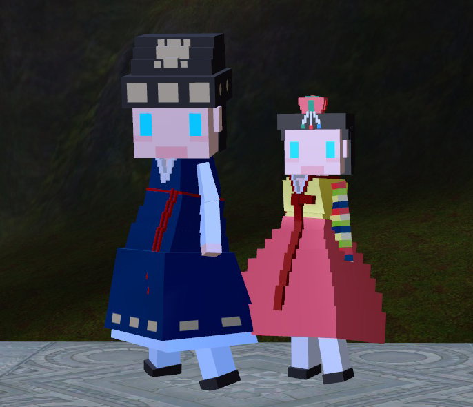 Dignified Hanbok Pixel Form Candy - 160020253