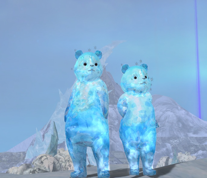 Dignified Ice Teddy Form Candy - 160020564