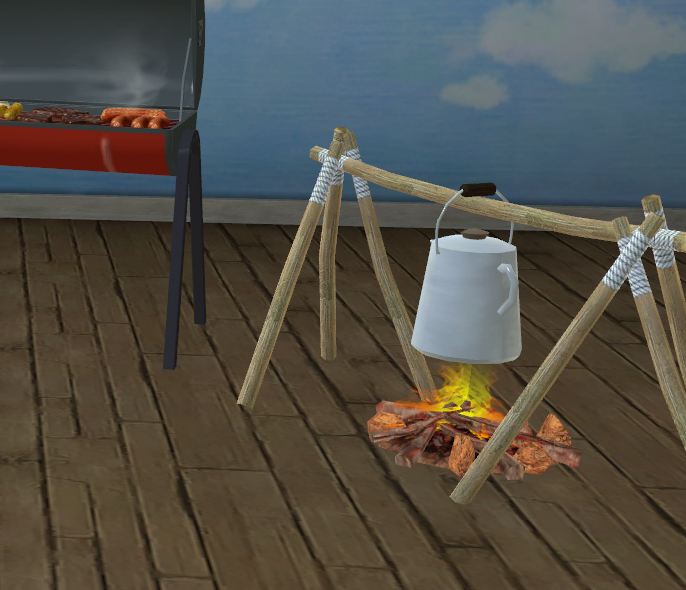 Warm Camping Cauldron - 170195152