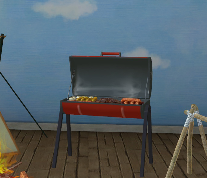 Serene Camping Grill - 170425053
