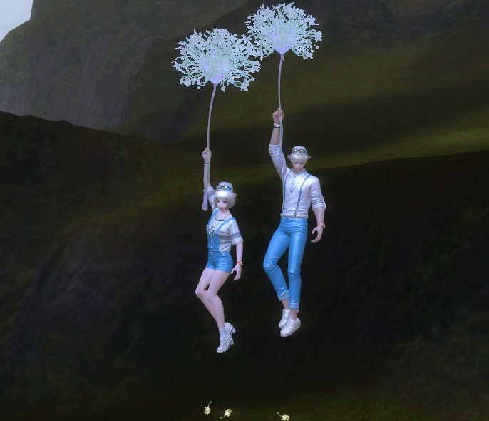 [Motion Card] Fluttering Dandelion - 188501067