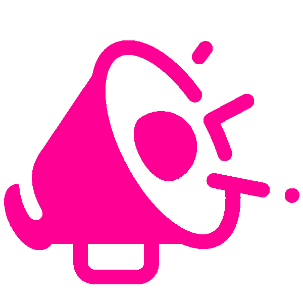 Pink Megaphone (test) - 188930002