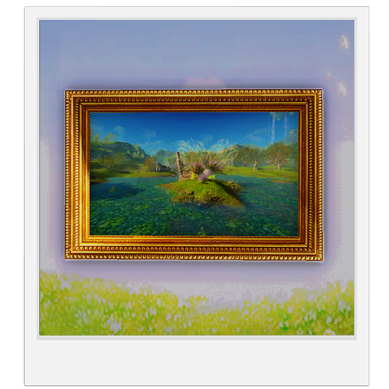 [Souvenir] Cliona Lake Landscape Painting - 170020021
