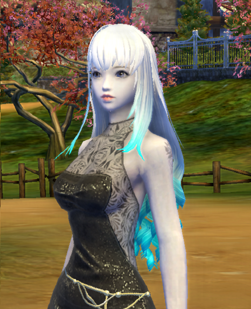 [Hair Change Ticket] Long, Curly Two-coloured Hair - 169800171