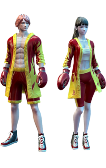 Legendary Fist Costume - 110901063