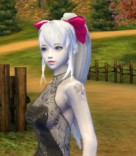 [Hair Change Ticket] Ponytail with a Big Bow - 169800172