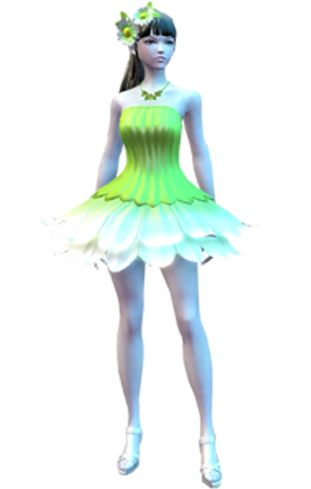 Flower Petal Dress (Female only) - 110901011