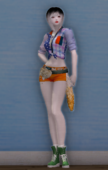 Foxtail Hot Pants Outfit - 110900136