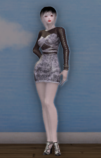 Vivacious Denim Dress - 110900120