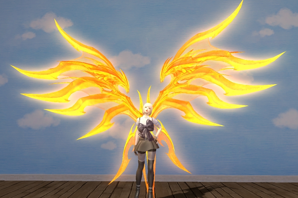 Ornate Phoenix Wings - 187060188