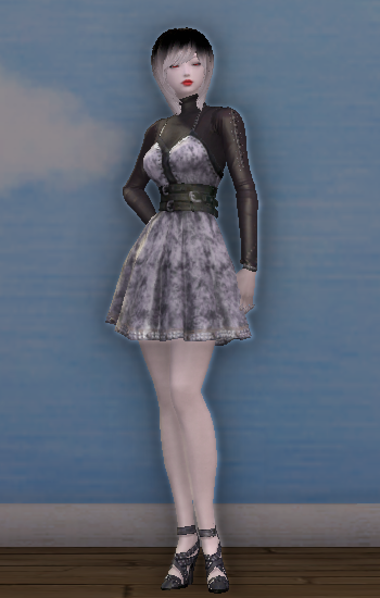 Cute Denim Dress - 110900121